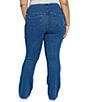 Lysse Plus Size Denim Baby Bootcut Leggings, Color:Mid Wash - Image 2