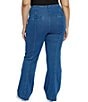 Lysse Plus Size Stretch Denim Trouser Leggings, Color:Mid Wash - Image 2