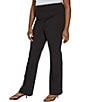 Lysse Plus Size Elysse Ponte Leggings, Color:Black - Image 3