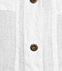 Color:White - Image 4 - Button Front Linen Jacket