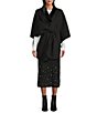 M Made in Italy Coordinating Knit Straight Hem Pencil Skirt - Image 3