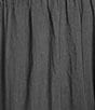 Color:Anthracite - Image 4 - Cotton Gauze Skirt