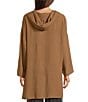 M Made in Italy Cowl Neck 3/4 Sleeve High/Low Tunic - Image 4