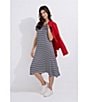 M Made in Italy Linen Point Collar Long Sleeve Button Front Jacket - Image 4