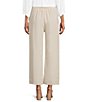 M Made In Italy Linen Straight Leg Drawstring Pants - Image 2