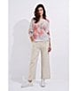 M Made In Italy Linen Straight Leg Drawstring Pants - Image 4