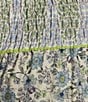 Color:Jeans Liberty - Image 4 - Paisley Floral Border Print Wide Leg Crop Pants