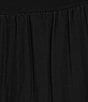 Color:Black - Image 4 - Silky Pull-On Wide Leg Pants
