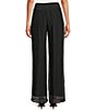 M Made In Italy Silky Wide Leg Pull-On Pants - Image 6