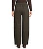 M Made in Italy Woven Twill Barrel Leg Pull-On Pants - Image 2