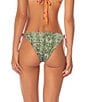 Maaji Balmy Reversible Aloha Dream Triangle Halter Swim Top & Aloha Dream Shining Reversible Tie Side Swim Bottom - Image 5