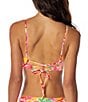 Maaji Dainty Dream Garden Reversible Unmolded Underwire Swim Top - Image 2