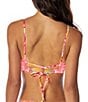 Maaji Dainty Dream Garden Reversible Unmolded Underwire Swim Top - Image 5