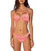 Maaji Dainty Dream Garden Reversible Unmolded Underwire Swim Top - Image 6