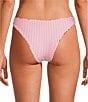 Maaji Dazzle Retro Bloom Reversible Lace Up Bralette Swim Top & Sublimity Retro Bloom Reversible Classic Swim Bottom - Image 4