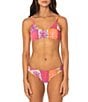 Maaji Liberties Patch Play Reversible Bralette Swim Top & Splendor Patch Play Reversible Swim Bottom - Image 1