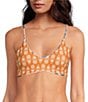 Maaji Liberties Tropical Bliss Reversible Bralette Swim Top, Color:Blue - Image 4
