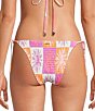 Maaji Patch Play Bryn Reversible Strapless Bandeau Swim Top & Sunflash Patch Play Reversible Tie Side Bottom Bottom - Image 2
