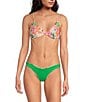 Maaji Splendour Bubbly Blossom Reversible Thin Side Classic Swim Bottom, Color:Multi - Image 8