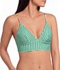 Maaji Tropic Lei Mirage Reversible Long Line Triangle Swim Top - Image 4