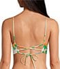Maaji Tropic Lei Mirage Reversible Long Line Triangle Swim Top - Image 5