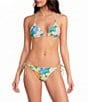 Maaji Tropic Lei Sunset Reversible Tie Side Swim Bottom - Image 5