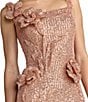 Mac Duggal 3D Sequin Applique Long Dress - Image 3