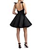 Mac Duggal A-Line Bow Straps Mini Dress - Image 2