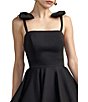 Mac Duggal A-Line Bow Straps Mini Dress - Image 3