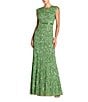 Mac Duggal Beaded Cap Sleeve Gown - Image 1