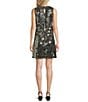 Mac Duggal Beaded Georgette Sleeveless A-Line Mini Dress - Image 2