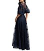 Mac Duggal Embroidered High Neck A-Line Evening Dress - Image 2