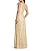 Mac Duggal Flutter Sleeve Embroidered Gown - Image 2