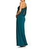 Mac Duggal One Shoulder Gown With 3D Flowers - Image 2