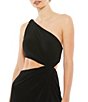 Mac Duggal One Shoulder Jersey Gown - Image 3