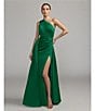 Mac Duggal One Shoulder Satin Gown - Image 4