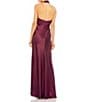 Mac Duggal Satin Halter Long Gown - Image 2
