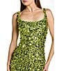 Mac Duggal Scoop Neck Sequin Column Gown - Image 3