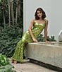 Mac Duggal Scoop Neck Sequin Column Gown - Image 5