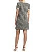 Mac Duggal Short Sleeve Button Up Mini Dress - Image 2