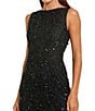 Mac Duggal Sleeveless Cowl Back With Draped Beading Gown - Image 3