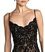 Mac Duggal Sleeveless Illusion Lace Column Gown - Image 3