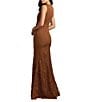 Mac Duggal Sleeveless Lace Bottom Evening Gown - Image 2