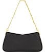 Color:Black - Image 2 - Small Nappa Leather Shoulder Bag