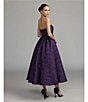 Mac Duggal Strapless Brocade A-Line Midi Dress - Image 5