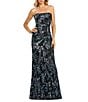 Mac Duggal Strapless Embellished Column Gown - Image 1