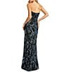 Mac Duggal Strapless Embellished Column Gown - Image 2