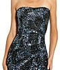 Mac Duggal Strapless Embellished Column Gown - Image 3