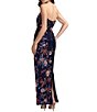 Mac Duggal Strapless Floral Sequin Column Gown - Image 2