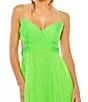 Mac Duggal Sweetheart Ruffle Tiered Cut Out Gown, Color:Lime - Image 3